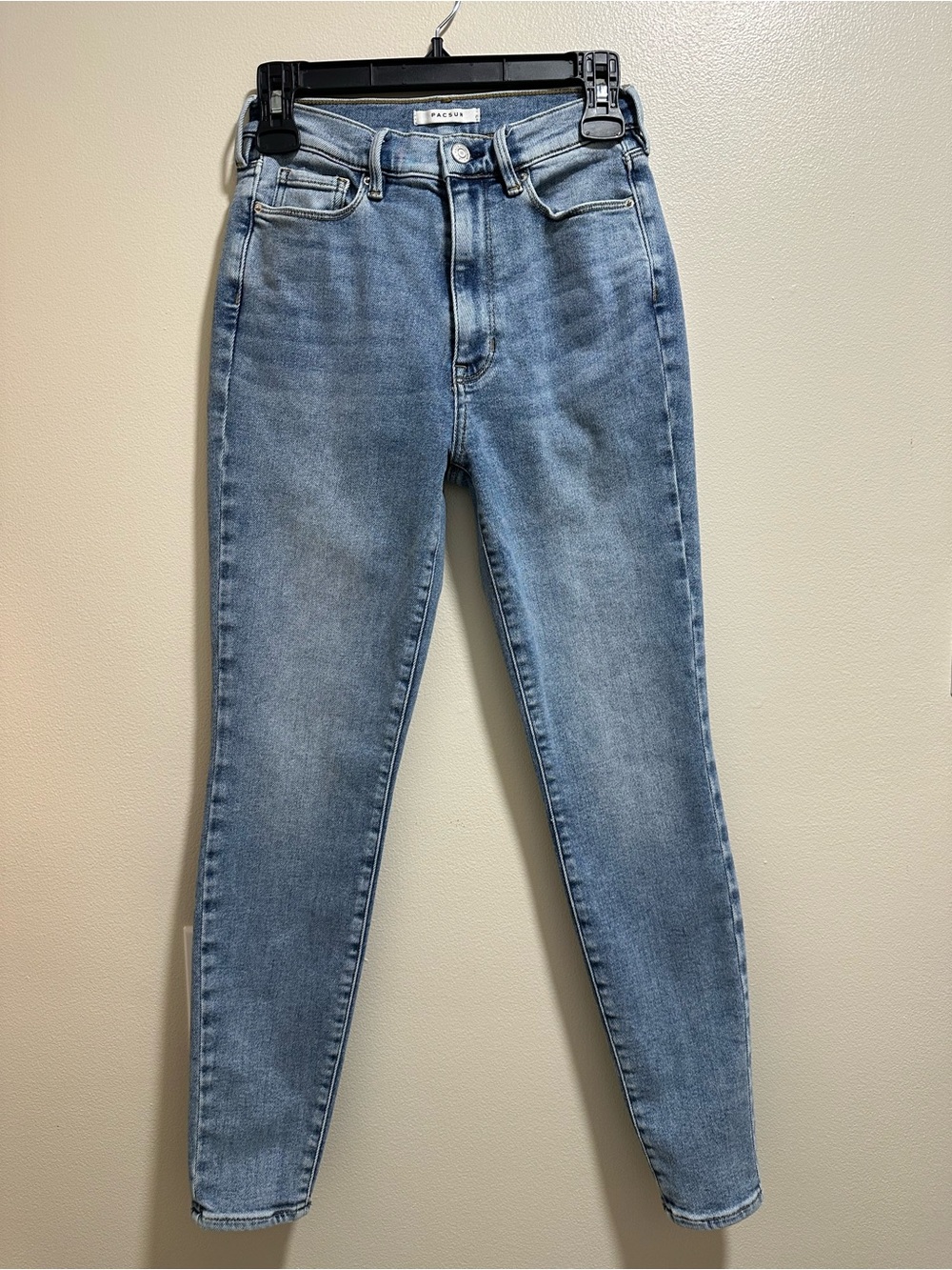 PacSun Light Wash Super High Rise Jeggings